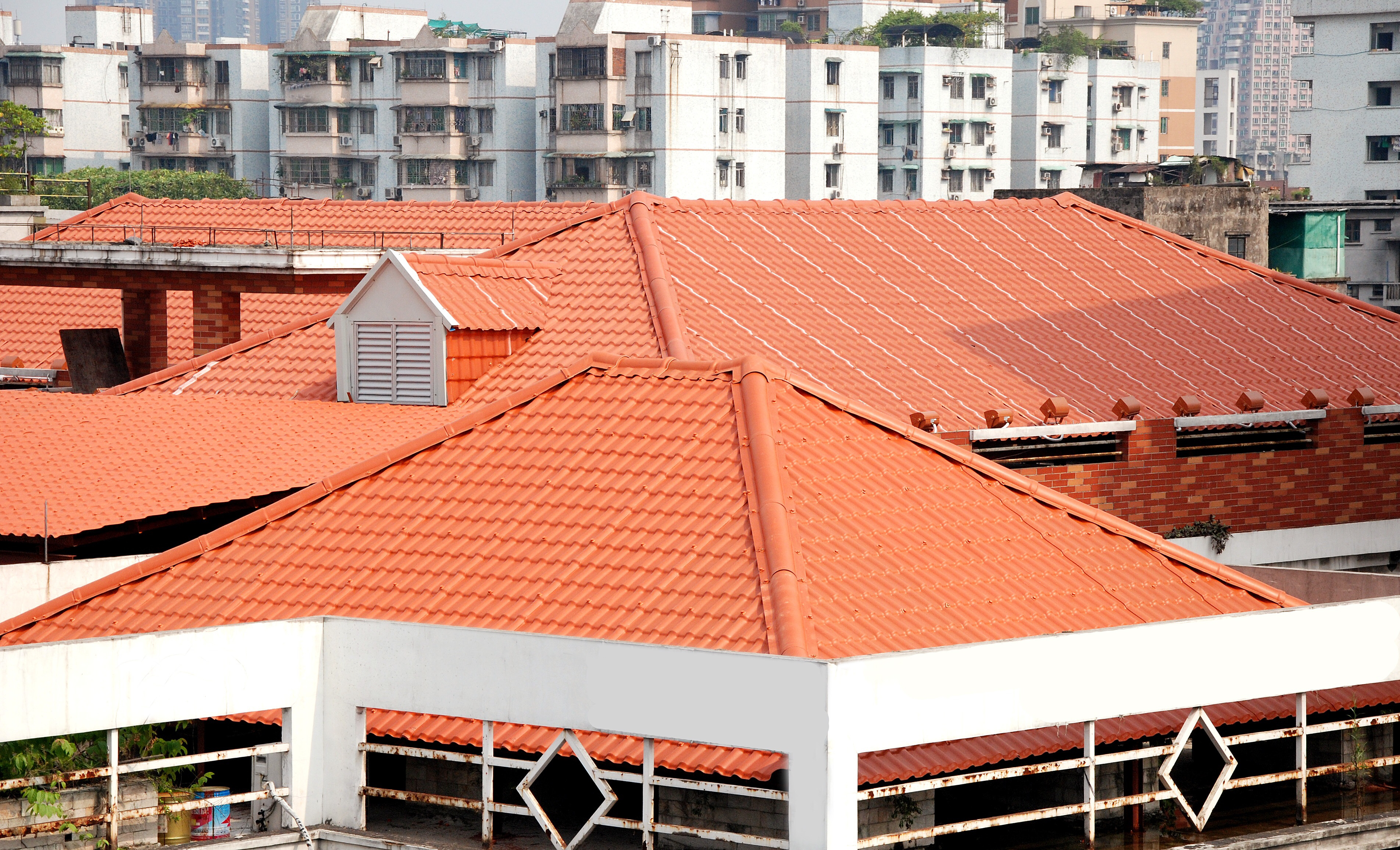 Techo de plástico resistente a la intemperie de la casa residencial de la casa impermeable