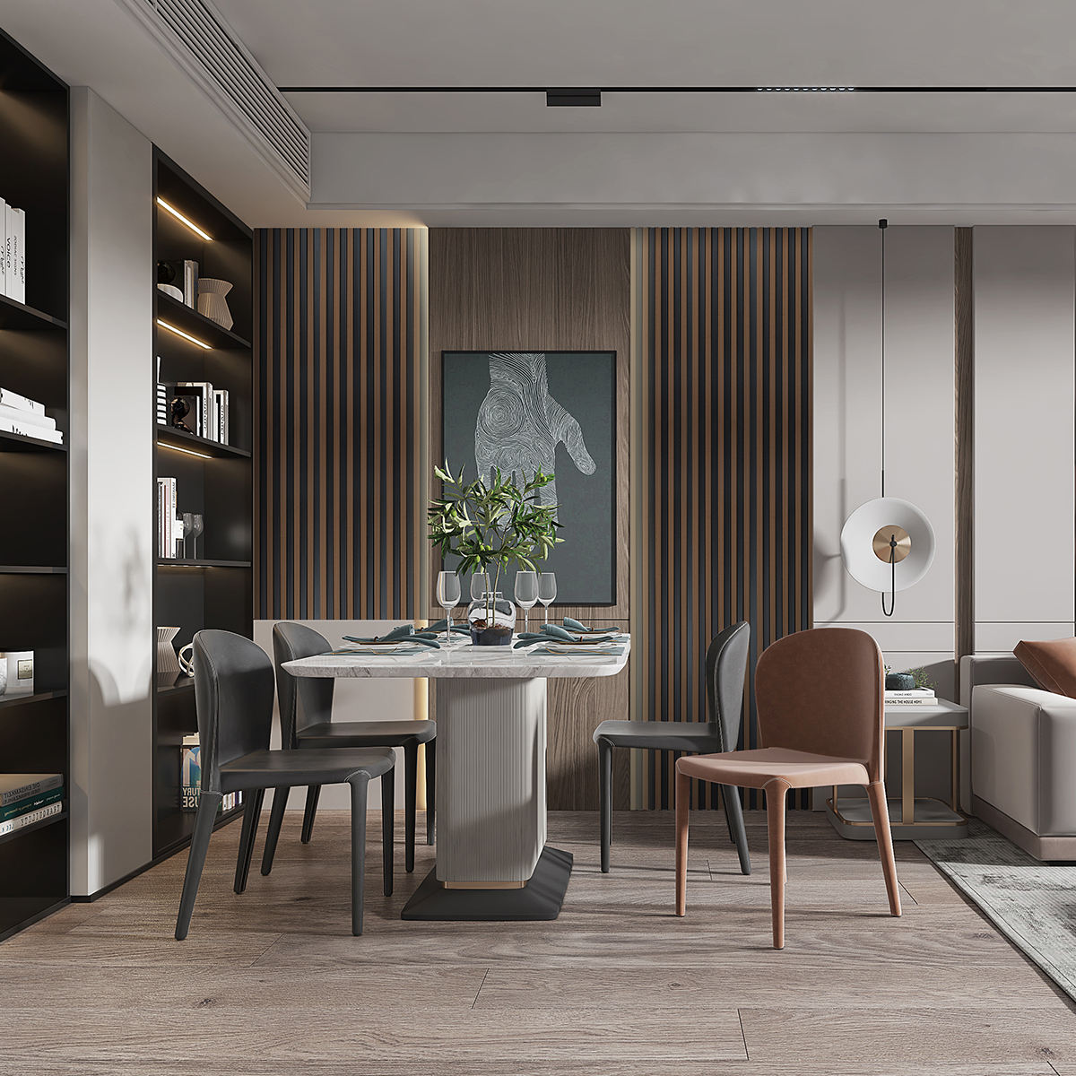 Cómo pegar una lámina de mármol UV en la pared