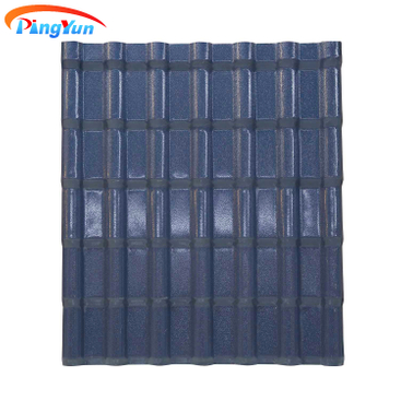 Estilo español ASA ASA PVC Camina de techo corrugado ASA Hoja de techo de plástico UV anti-impacto