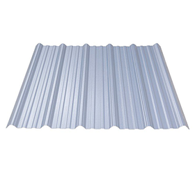 Hoja de techo de UPVC corrugado azul de almacén de 1,0 mm